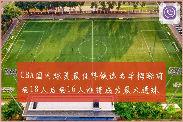 CBA国内球员最佳阵候选名单揭晓前场18人后场16人谁将成为最大遗珠